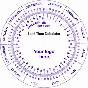 Image of a lead time calculator